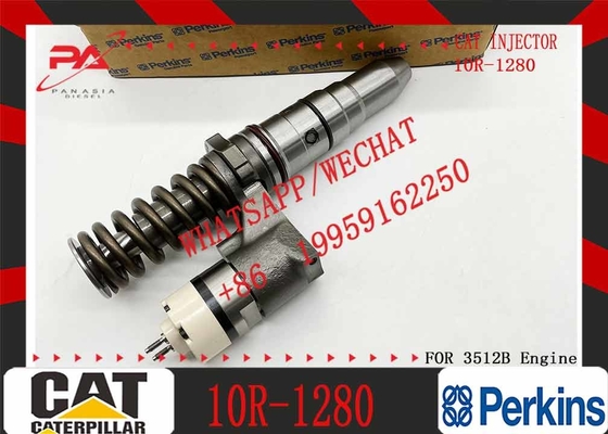 High quality 10R1280 fuel injector suitable for Caterpillar 3512B 3516B fuel injector engineering machine accessories 10