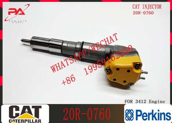 construction Diesel Fuel Injector 179-6020 20R-0760  156-3895 204-2467 232-1167 173-4059 10R1262 for  3412 Engine