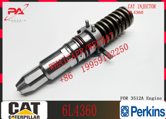 Common rail injector fuel injecto 6L4360 0R-8338 111-3718 10R-1252 for 3512A Excavator