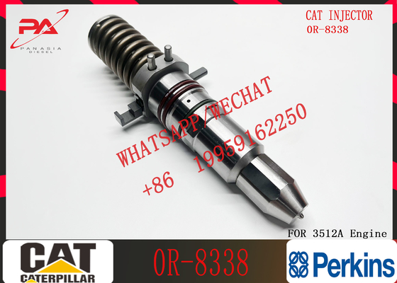 CAT3512A Injector Assembly 111-3718 0R-8338  4P9075 7E6408 9Y3773 6L4357 For CAT3512 Engine