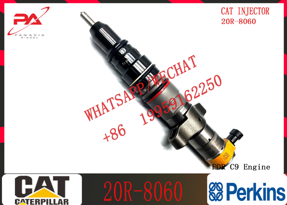 Common Rail Fuel Injector 20R-8060 For CAT C9  387-9433 387-9434 10R-7222 254-4330 293-4073 267-9717