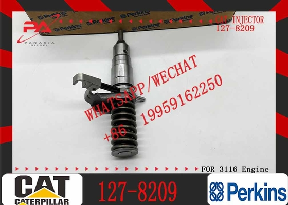 excavator spare parts CAT 3116 3114 engine injector assy 10R-8483 127-8209 1278209 excavator injector assy