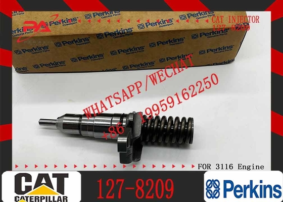 excavator spare parts CAT 3116 3114 engine injector assy 10R-8483 127-8209 1278209 excavator injector assy