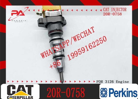 Construction Machinery 1OR-1267 20R-0758 10R-1257 198-6877 diesel fuel injector 2225965 20R0758 10R1257 198-6877 for CAT