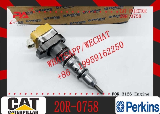 Construction Machinery 222-5965 20R-0758 10R-1257 198-6877 diesel fuel injector 2225965 20R0758 10R1257 198-6877 for CAT