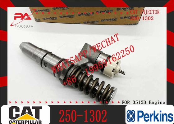 Diesel Fuel Common Rail Injector 250-1302 2501302 10R-1303 10R1303 For CAT 3512B 3516B Engine