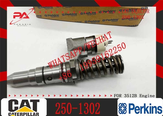 Diesel Fuel Common Rail Injector 250-1302 2501302 10R-1303 10R1303 For CAT 3512B 3516B Engine