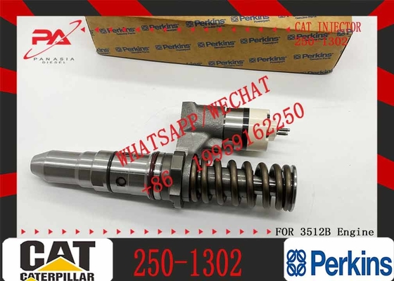 Diesel Fuel Common Rail Injector 250-1302 2501302 10R-1303 10R1303 For CAT 3512B 3516B Engine