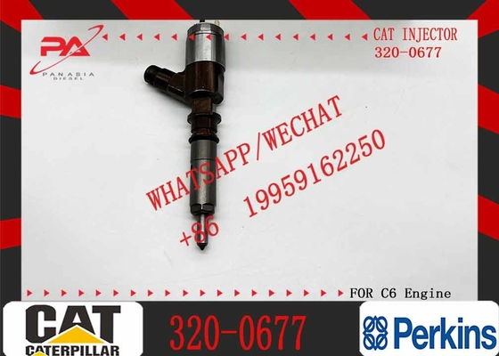 Hot Sell Brand New 3200677 320-0677 2645A746 Common Rail Excavator Fuel Injector For Caterpillar C6.6 Engine CAT Injecto
