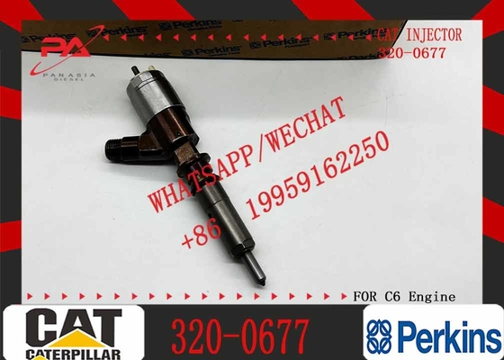 Hot Sell Brand New 3200677 320-0677 2645A746 Common Rail Excavator Fuel Injector For Caterpillar C6.6 Engine CAT Injecto