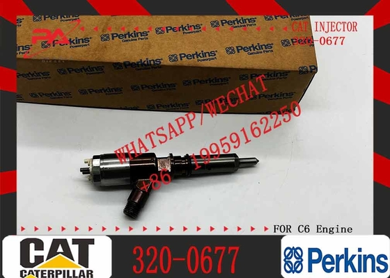 Hot Sell Brand New 3200677 320-0677 2645A746 Common Rail Excavator Fuel Injector For Caterpillar C6.6 Engine CAT Injecto