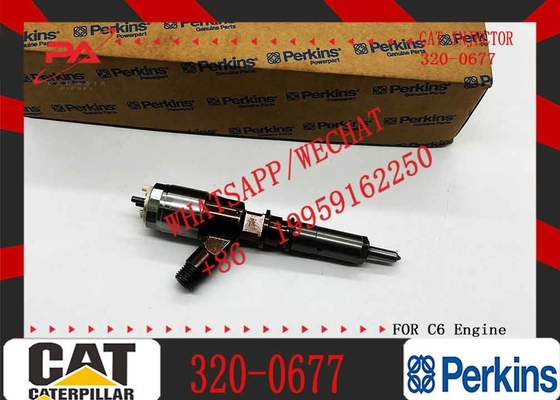 Hot Sell Brand New 3200677 320-0677 2645A746 Common Rail Excavator Fuel Injector For Caterpillar C6.6 Engine CAT Injecto