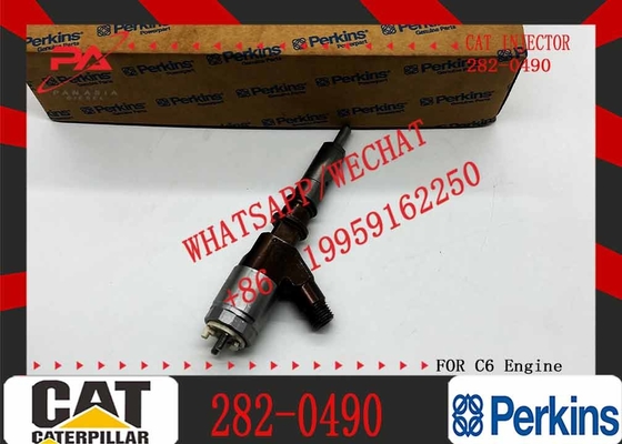 Original Truck Parts 2645A746 Diesel Common Rail Fuel Injector For CAT C6.6 Excavator Engine Parts 282-0490