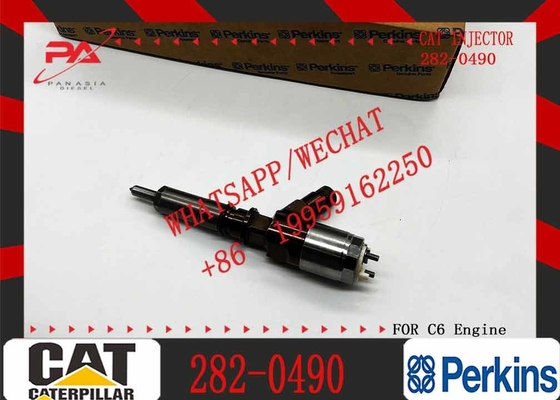 Original Truck Parts 2645A746 Diesel Common Rail Fuel Injector For CAT C6.6 Excavator Engine Parts 282-0490