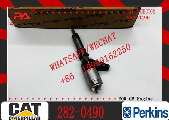 Original Truck Parts 2645A746 Diesel Common Rail Fuel Injector For CAT C6.6 Excavator Engine Parts 282-0490