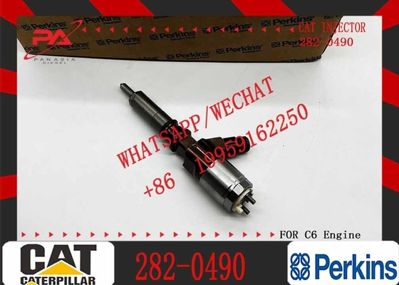 Original Truck Parts 2645A746 Diesel Common Rail Fuel Injector For CAT C6.6 Excavator Engine Parts 282-0490