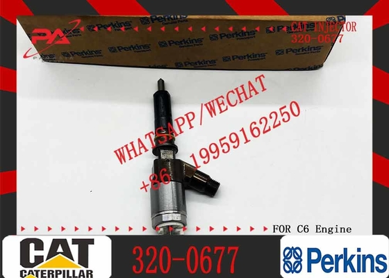 Hot Sell Brand New 3200677 320-0677 2645A746 Common Rail Excavator Fuel Injector For Caterpillar C6.6 Engine CAT Injecto