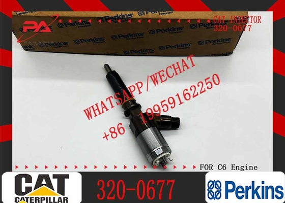 Hot Sell Brand New 3200677 320-0677 2645A746 Common Rail Excavator Fuel Injector For Caterpillar C6.6 Engine CAT Injecto