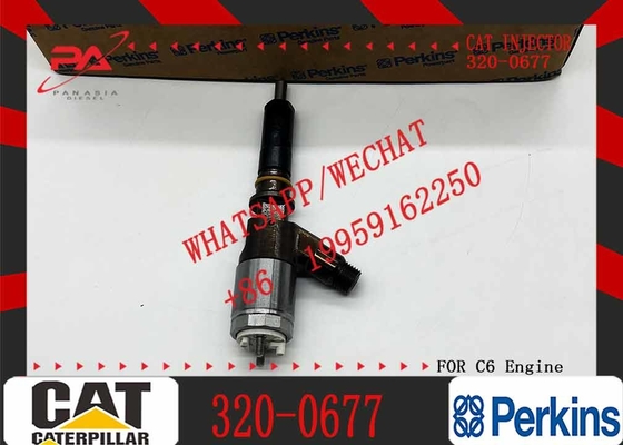 Hot Sell Brand New 3200677 320-0677 2645A746 Common Rail Excavator Fuel Injector For Caterpillar C6.6 Engine CAT Injecto