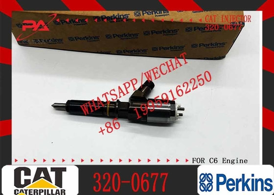 Hot Sell Brand New 3200677 320-0677 2645A746 Common Rail Excavator Fuel Injector For Caterpillar C6.6 Engine CAT Injecto