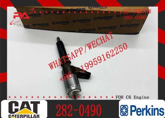 Original Truck Parts 2645A746 Diesel Common Rail Fuel Injector For CAT C6.6 Excavator Engine Parts 282-0490