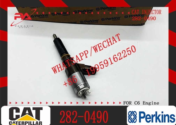 Original Truck Parts 2645A746 Diesel Common Rail Fuel Injector For CAT C6.6 Excavator Engine Parts 282-0490