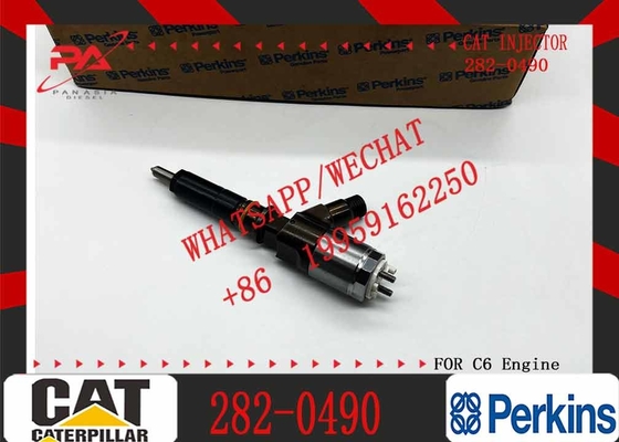 Original Truck Parts 2645A746 Diesel Common Rail Fuel Injector For CAT C6.6 Excavator Engine Parts 282-0490
