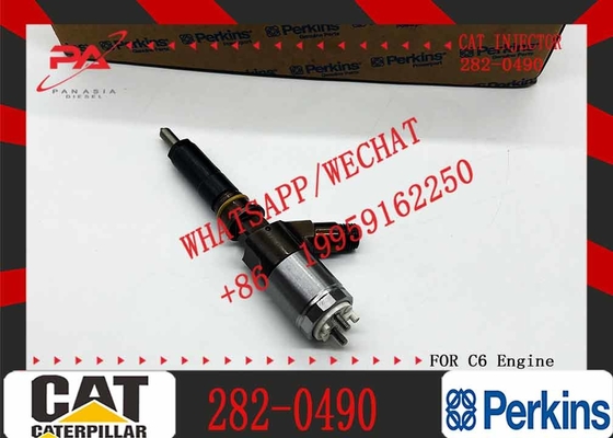 Original Truck Parts 2645A746 Diesel Common Rail Fuel Injector For CAT C6.6 Excavator Engine Parts 282-0490