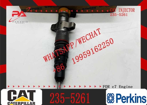 Cat C7 Fuel Injector Common Rail Injectors 235 5261 Injector Gp 235-5261 For Caterpillar C7 Engine