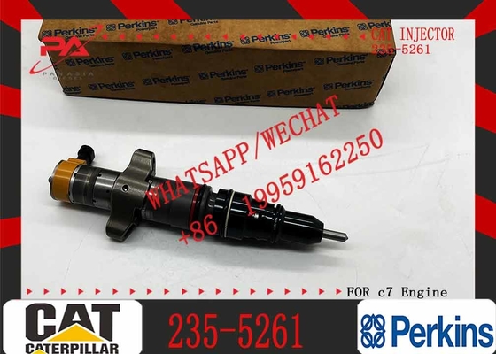 Cat C7 Fuel Injector Common Rail Injectors 235 5261 Injector Gp 235-5261 For Caterpillar C7 Engine