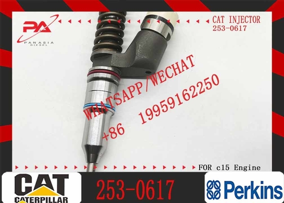 Original new engine fuel injector 253-0615 253-0616 253-0617 253-0618 2530618 374-0750 3740750 construction machinery pa