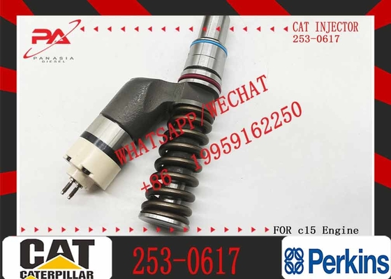 Original new engine fuel injector 253-0615 253-0616 253-0617 253-0618 2530618 374-0750 3740750 construction machinery pa