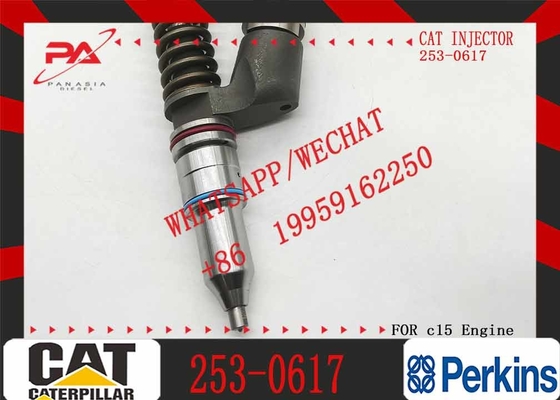 Original new engine fuel injector 253-0615 253-0616 253-0617 253-0618 2530618 374-0750 3740750 construction machinery pa