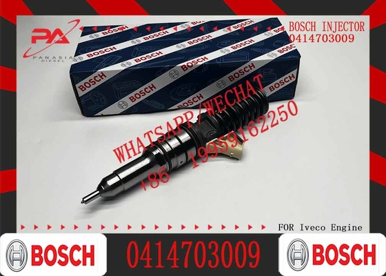 Original New 0414703009 Fuel Injector Nozzle 504287069 Common Rail Injector For Diesel Engine In Stock