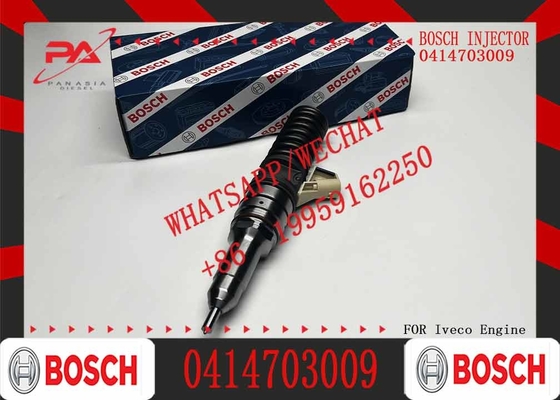 Original New 0414703009 Fuel Injector Nozzle 504287069 Common Rail Injector For Diesel Engine In Stock