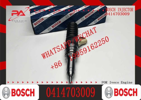 Original New 0414703009 Fuel Injector Nozzle 504287069 Common Rail Injector For Diesel Engine In Stock