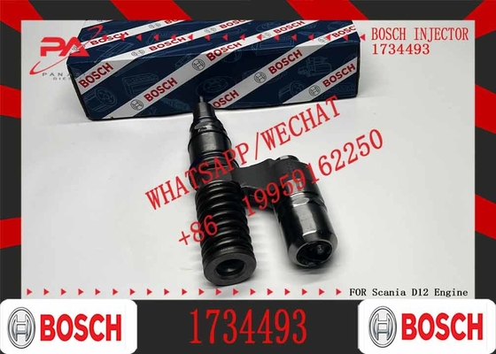 Heavy Truck Fuel Injector 0414701092 1734493 0414701043 1665000Z11 for BOSCH SCANIA Diesel Engine