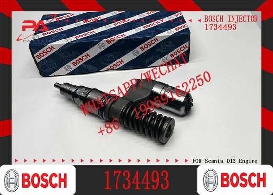 Heavy Truck Fuel Injector 0414701092 1734493 0414701043 1665000Z11 for BOSCH SCANIA Diesel Engine