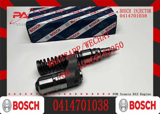 Genuine Original New Electronic Unit 0414701038 0414701063 1548472 176655 Engine Diesel Injector for Scania