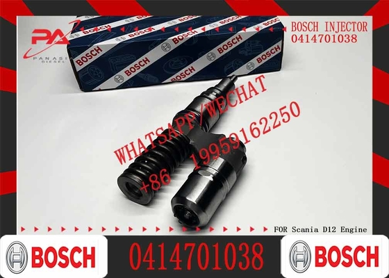 Genuine Original New Electronic Unit 0414701038 0414701063 1548472 176655 Engine Diesel Injector for Scania