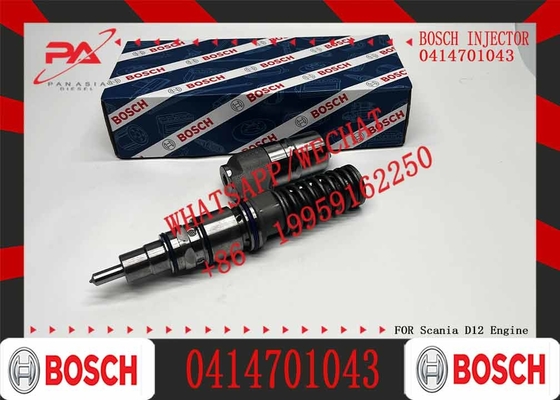 Heavy Truck Fuel Injector 0414701092 1734493 0414701043 1665000Z11 for BOSCH SCANIA Diesel Engine