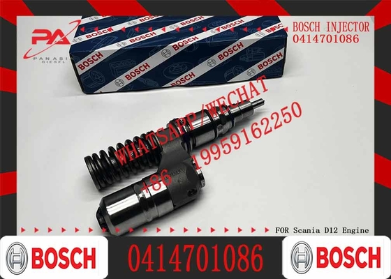 Heavy Truck Fuel Injector 0414701086 2599428 1943974 for BOSCH SCANIA DC9.50 Diesel Engine