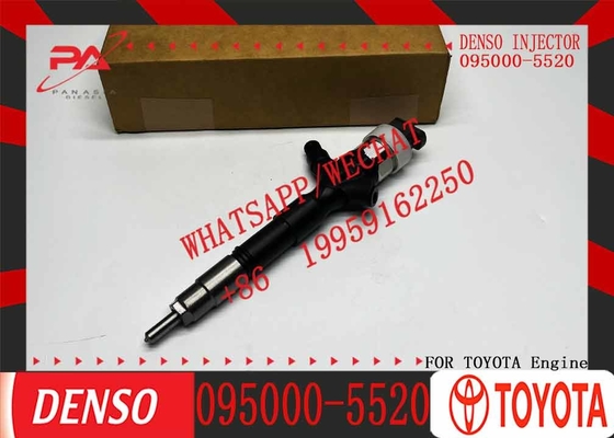  2KD New Diesel Common Rail Fuel Injector 095000-5520 Nozzle Injector 095000 5520 0950005520 for Toyota