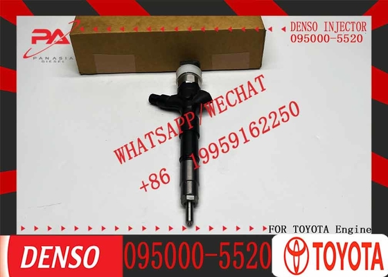  2KD New Diesel Common Rail Fuel Injector 095000-5520 Nozzle Injector 095000 5520 0950005520 for Toyota