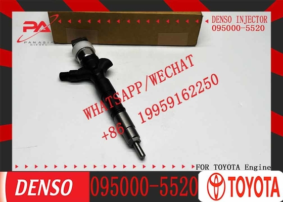  2KD New Diesel Common Rail Fuel Injector 095000-5520 Nozzle Injector 095000 5520 0950005520 for Toyota