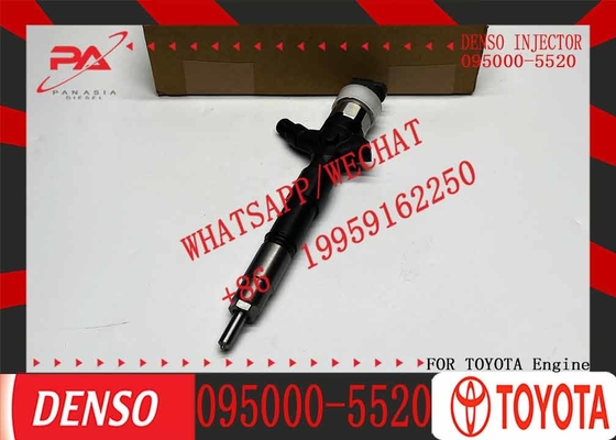  2KD New Diesel Common Rail Fuel Injector 095000-5520 Nozzle Injector 095000 5520 0950005520 for Toyota