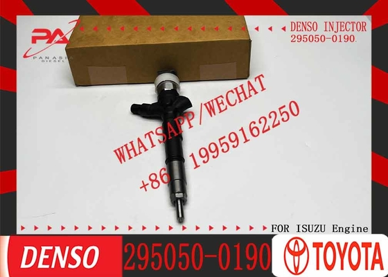 common rail injector 23670-09340 23670-0L100 23670-30410 injector 295050-0190/ 0530 /0470 /0210 for Toyota 1KD-FTV D-4D
