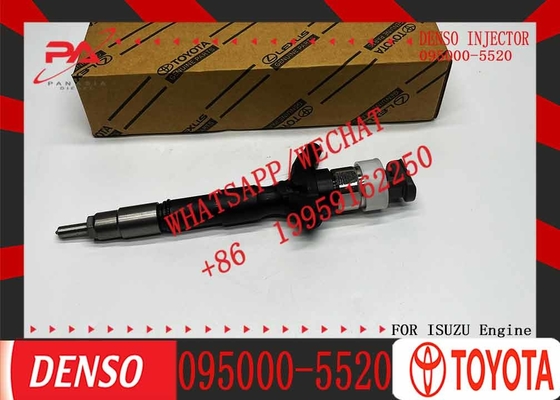  2KD New Diesel Common Rail Fuel Injector 095000-5520 Nozzle Injector 095000 5520 0950005520 for Toyota Hilux