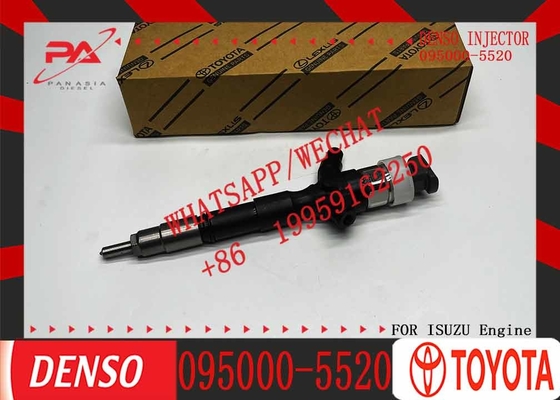  2KD New Diesel Common Rail Fuel Injector 095000-5520 Nozzle Injector 095000 5520 0950005520 for Toyota Hilux