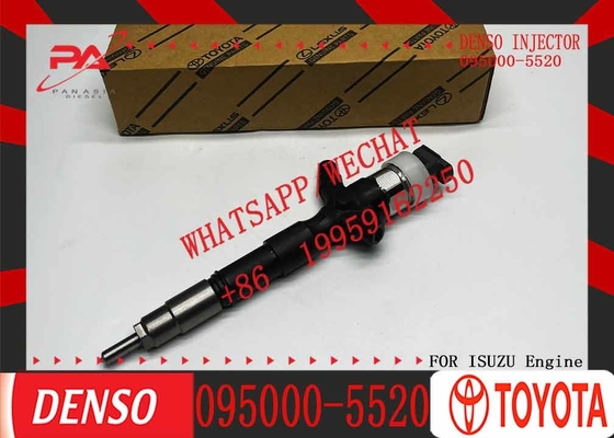  2KD New Diesel Common Rail Fuel Injector 095000-5520 Nozzle Injector 095000 5520 0950005520 for Toyota Hilux